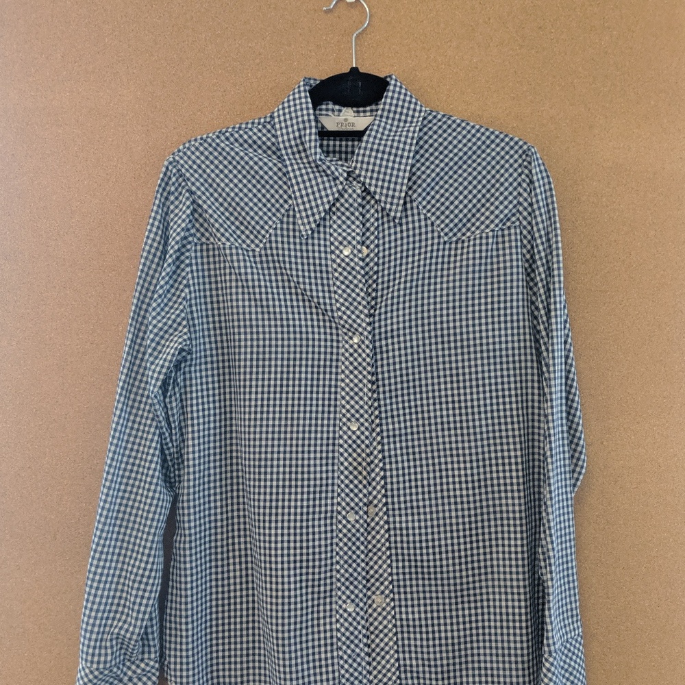 Women's Gingham Vintage Cowgirl Shirt